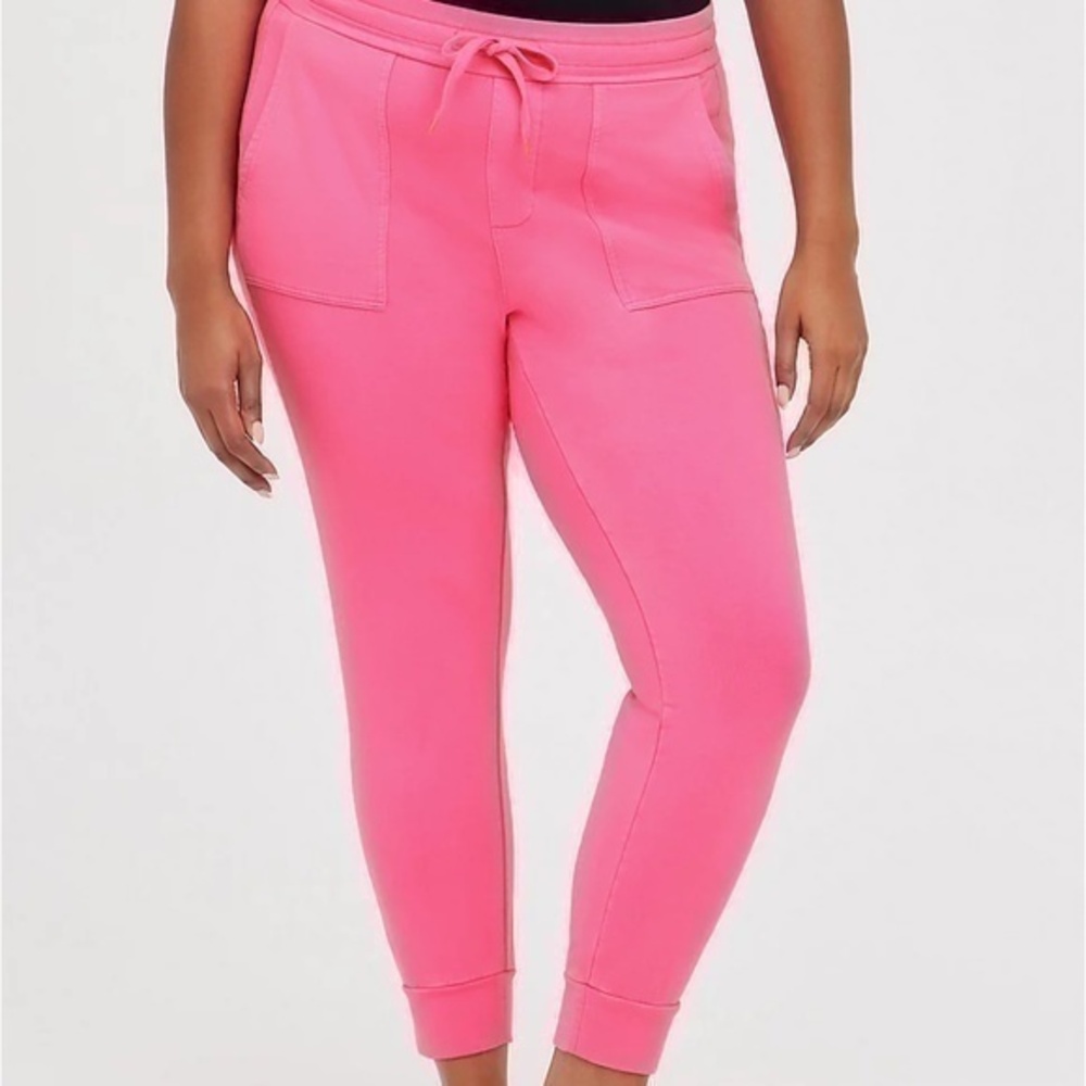 Torrid Classic Fit Jogger Super Soft Fleece Mid Rise Sweat Pants sz 0 or 12 0X
